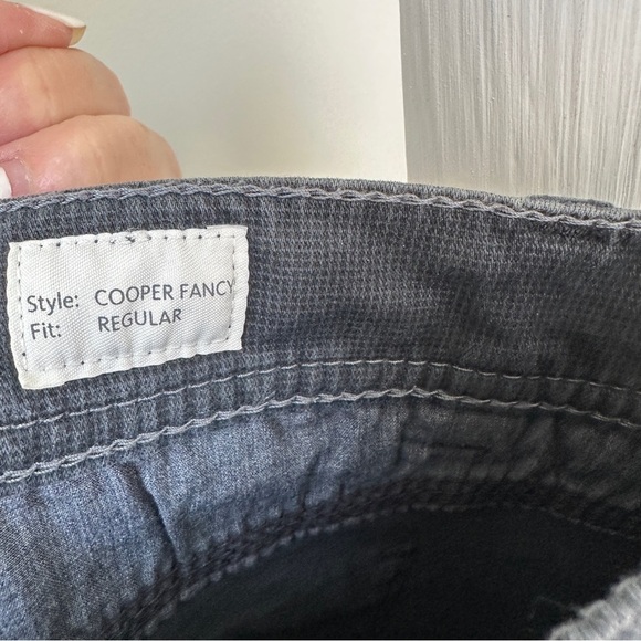 Brax Men’s Cooper Regular Fit Micropattern Five Pocket Navy Pants Size 38 - Picture 10 of 13